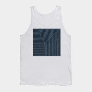 Lines (Annapolis Blue) Tank Top